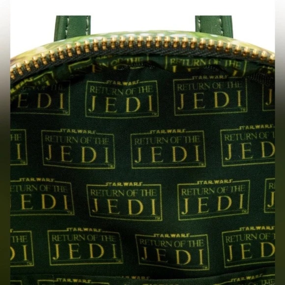 NWT Loungefly Star Wars Return of the Jedi scenes mini Backpack and wallet main image 4
